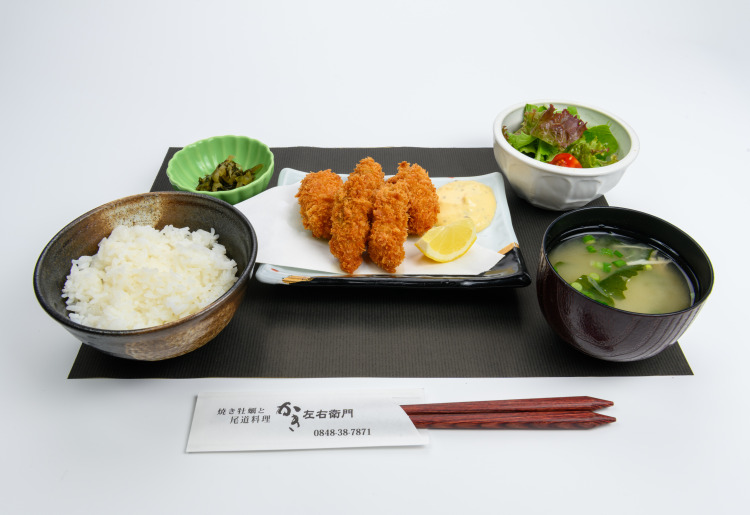 カキフライ定食